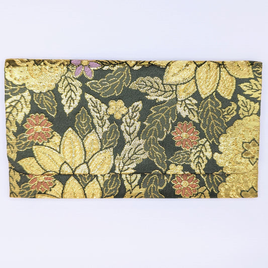 Tarjetero/Billetera de tela KIMONO 01