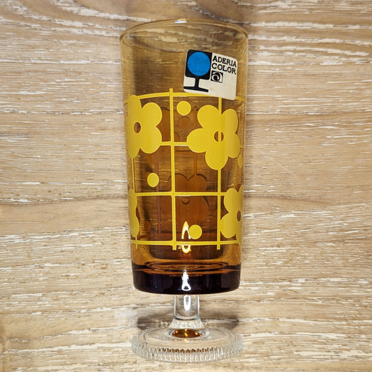Copa Vintage ”ADERIA” flor 3/ Vintage glass "ADERIA" flower 3