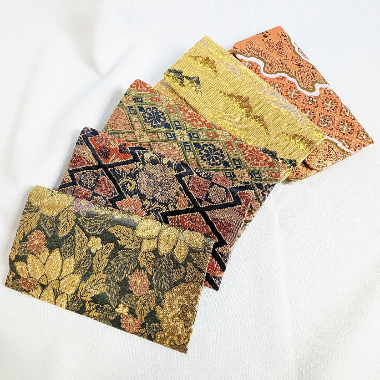 Tarjetero/Billetera de tela KIMONO 05