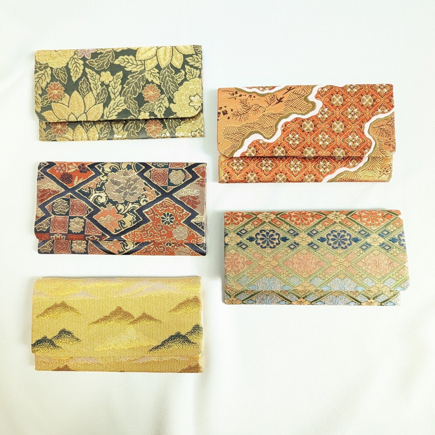Tarjetero/Billetera de tela KIMONO 05